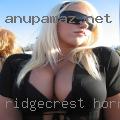 Ridgecrest horny women